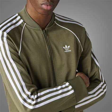 Adidas track jacket with chinos